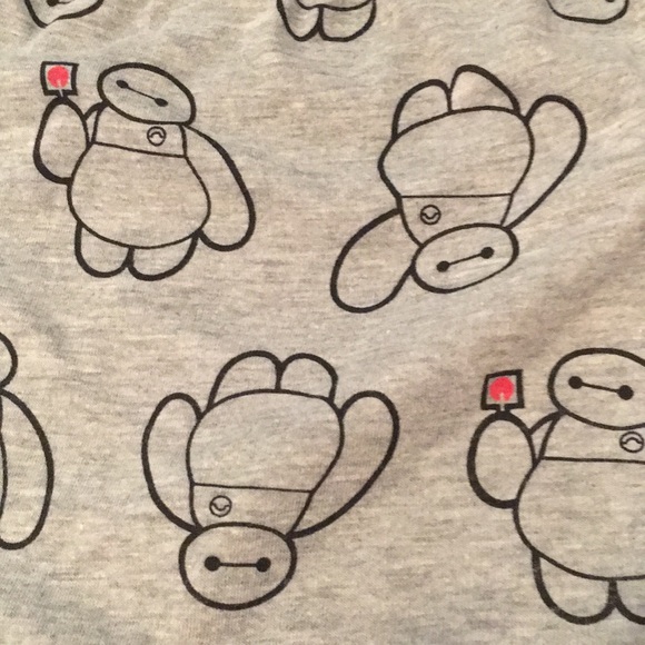 NEW Big Hero 6 Baymax Pajama Shorts - Picture 5 of 6